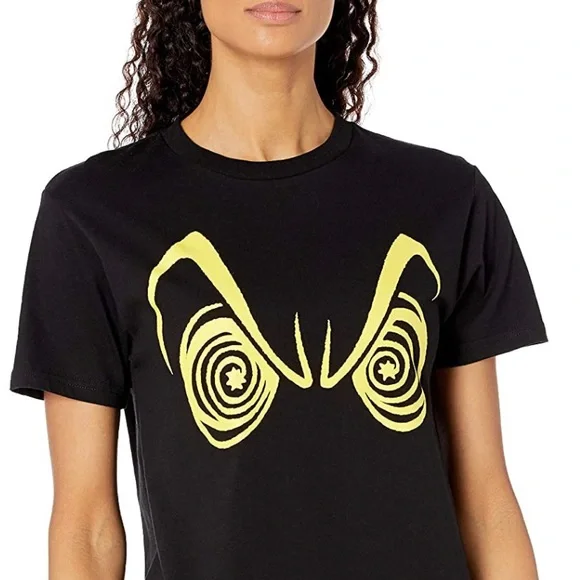 Disney X Hiedi Klum Cruella Glow in the Dark Eye Set Large Joggers Tee Shirt - Picture 2 of 7